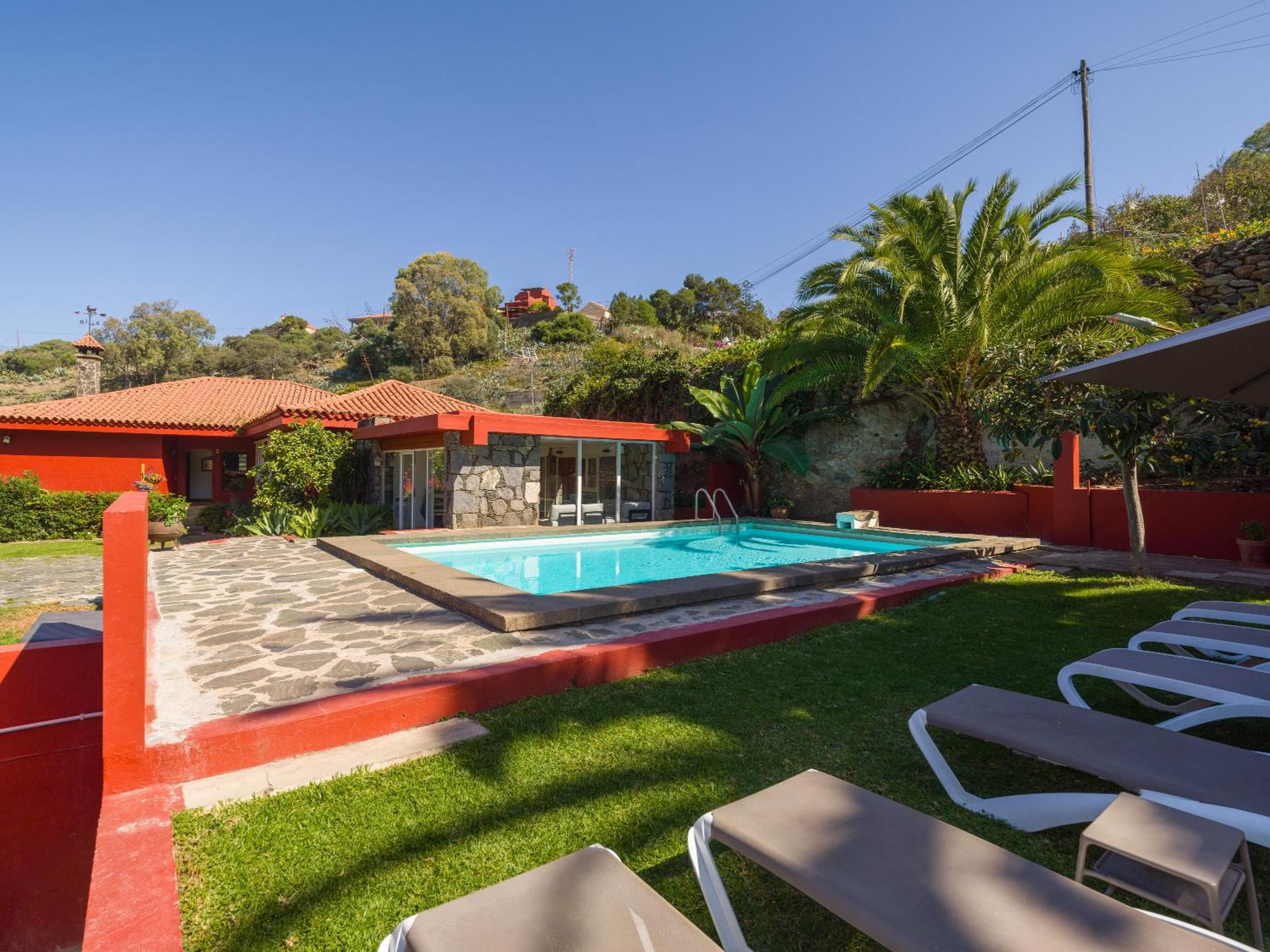 El Jardin De Santa Brigida With Private Pool, Sauna & Jacuzzi Exterior photo